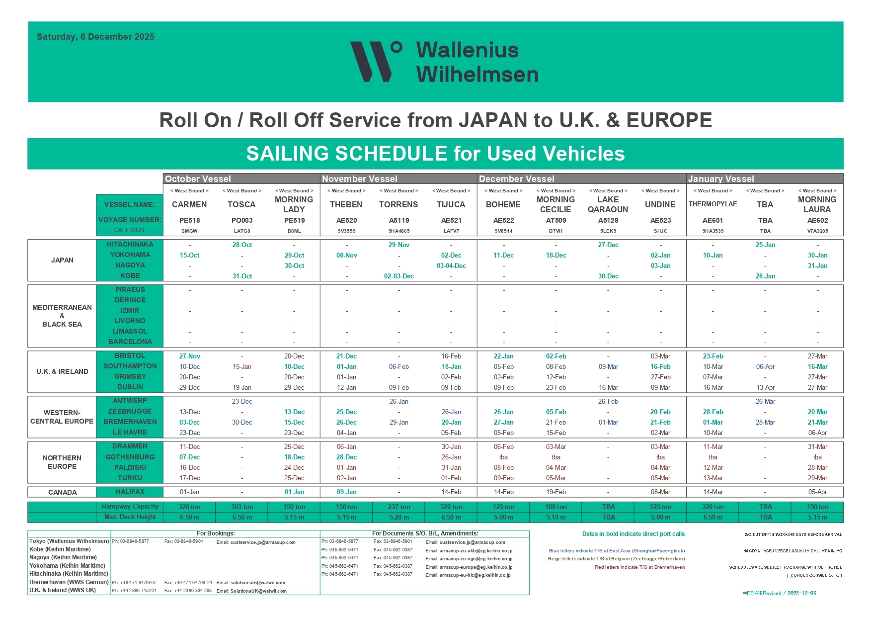 SailingScheduleOceania2025.12.06